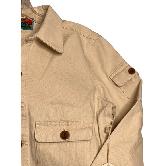 NWT Daily Blue by Adriano Goldschmied Demin Bone IRA Jacket Women's M - Picture 4 of 16